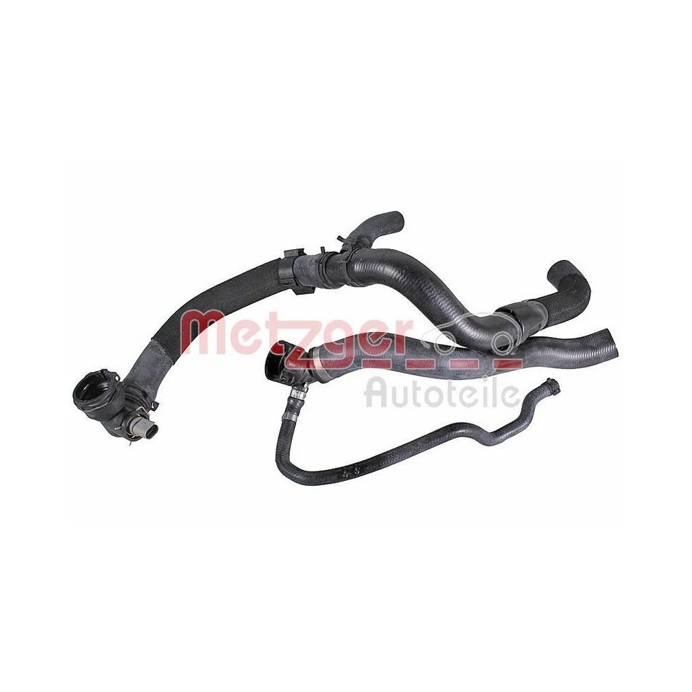 Шланг радіатора METZGER 2421663 для AUDI SEAT SKODA VW зверху зліва знизу зліва, фото №1