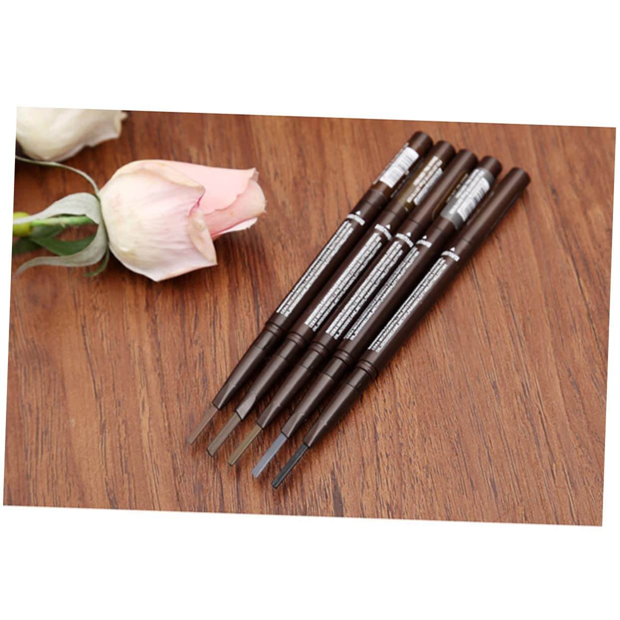 Олівець Amosfun Microblading для брів обертовий двоколірний набір, фото №3