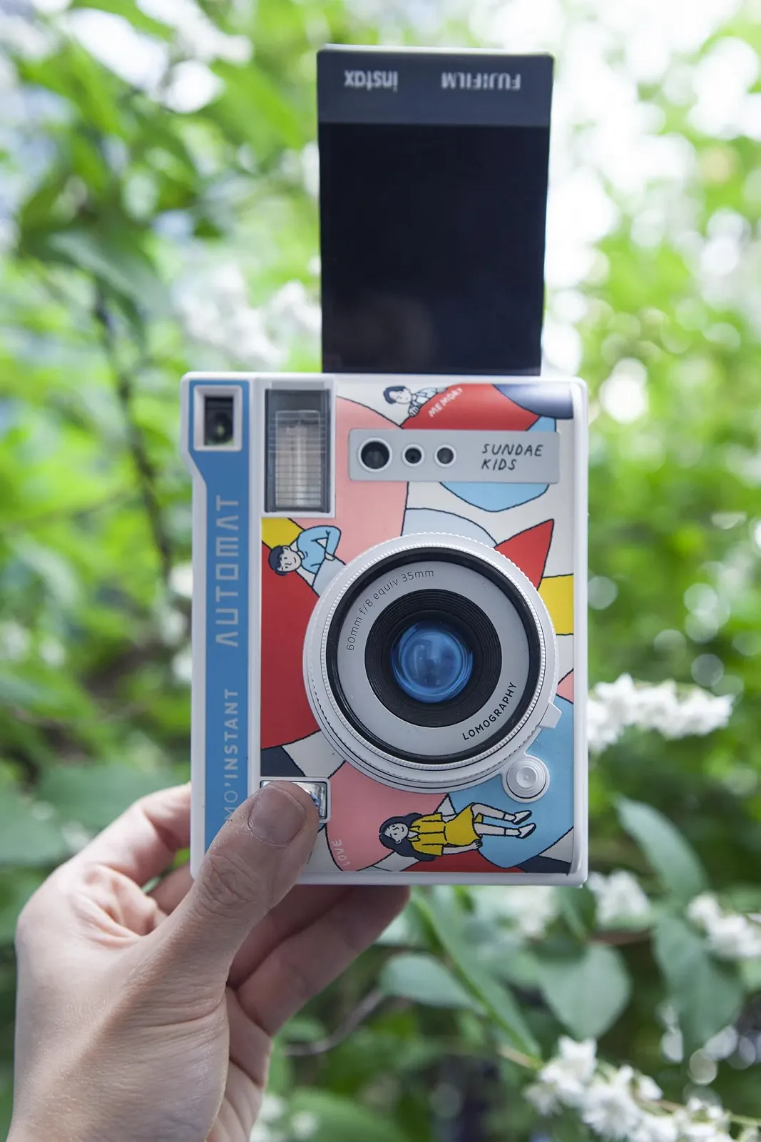 Фотокамера мгновенной печати LOMOGRAPHY LOMO'INSTANT AUTOMAT LI850SUN + Lenses (Ice Cream Cup Kids Edition), фото №4