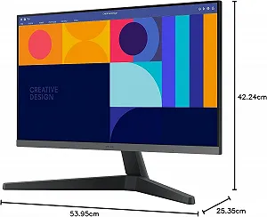 Монітор 24" Samsung C33GC Full HD IPS 100 Гц synthetic.ua - Фото 1