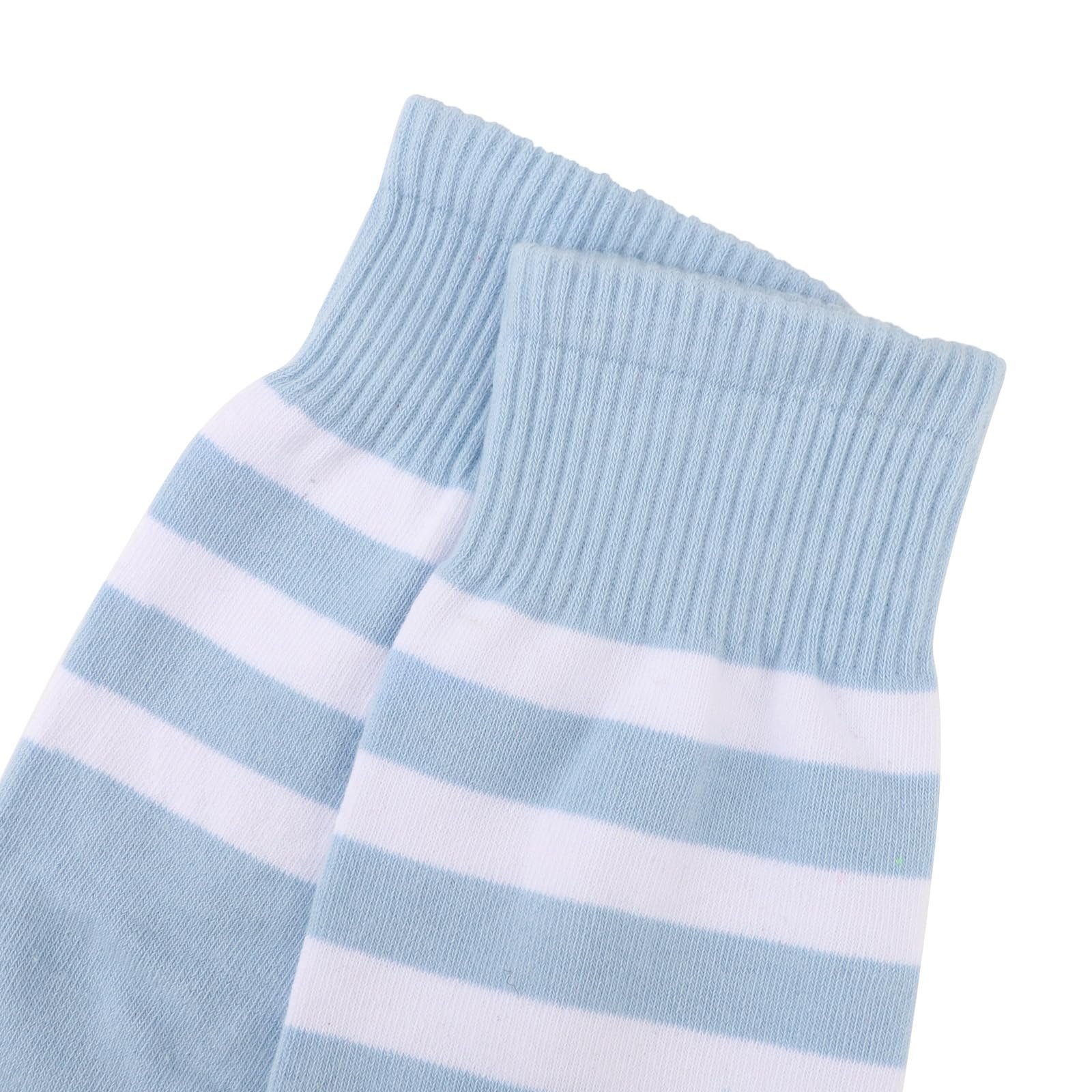 Высокие носки DRESHOW Женские выше колена Гетры в полоску, фото №3