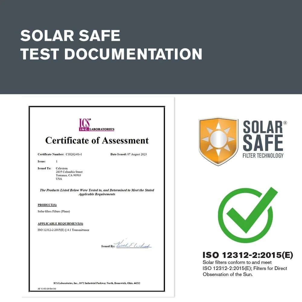 Бінокль Celestron EclipSmart Safe Solar Eclipse 12x50mm, фото №7