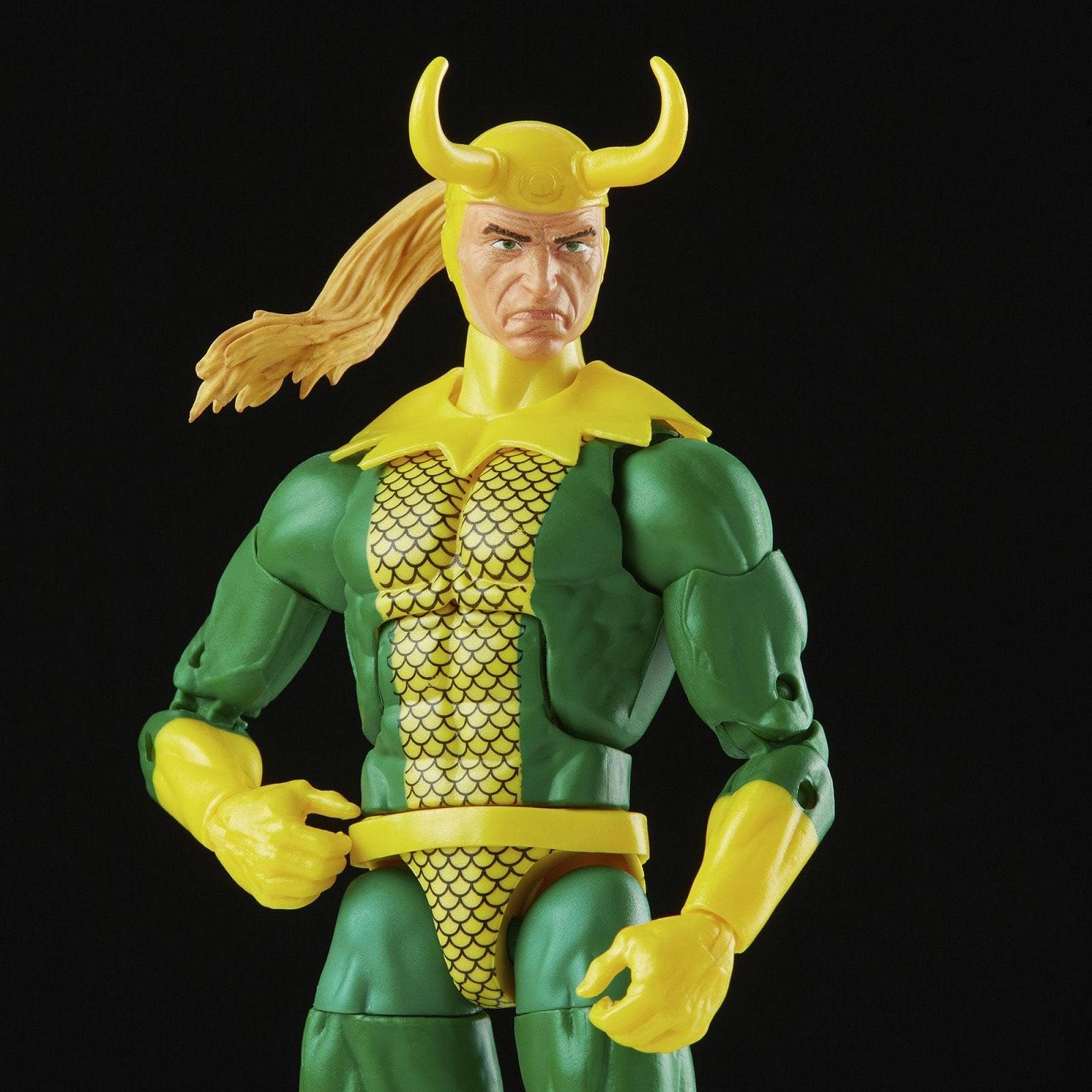 Фігурка Action Marvel Legends Series Локі Ретро-упаковка 15 см - 3 аксесуари, фото №5