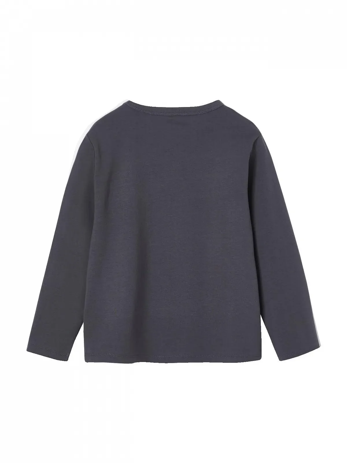 Рубашка Vertbaudet для девочек из переработанного хлопка с металлическим принтом, фото №2