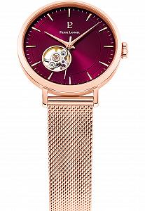 Жіночий Годинник Pierre Lannier Automatic Золотий Сталевий Браслет Срібний Циферблат synthetic.ua - Фото 1