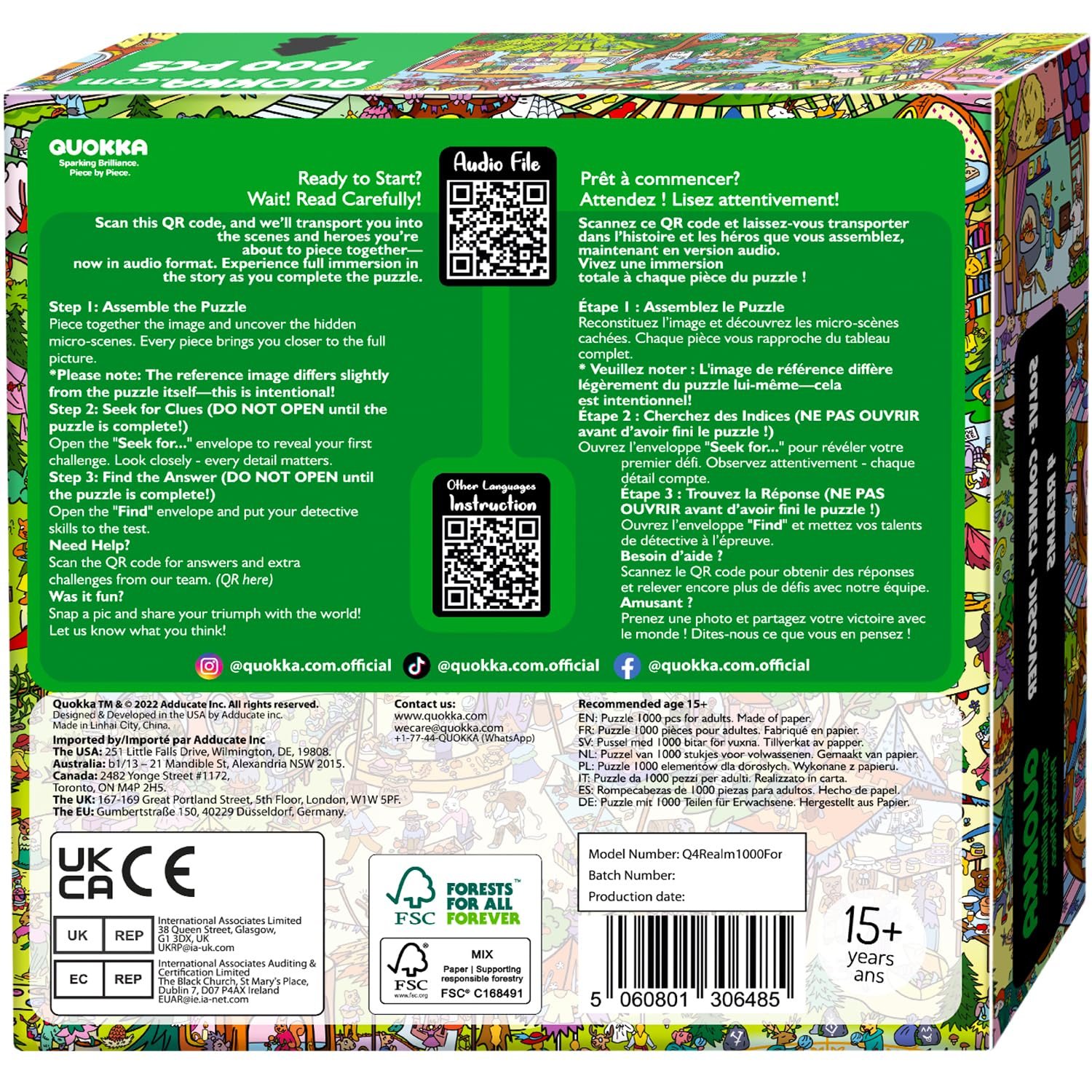 Пазл QUOKKA Four Kingdoms Blush Lotus Kingdom 1000 деталей 223 секрета, фото №6 Пазл QUOKKA Four Kingdoms Blush Lotus Kingdom 1000 деталей 223 секрета, фото №6