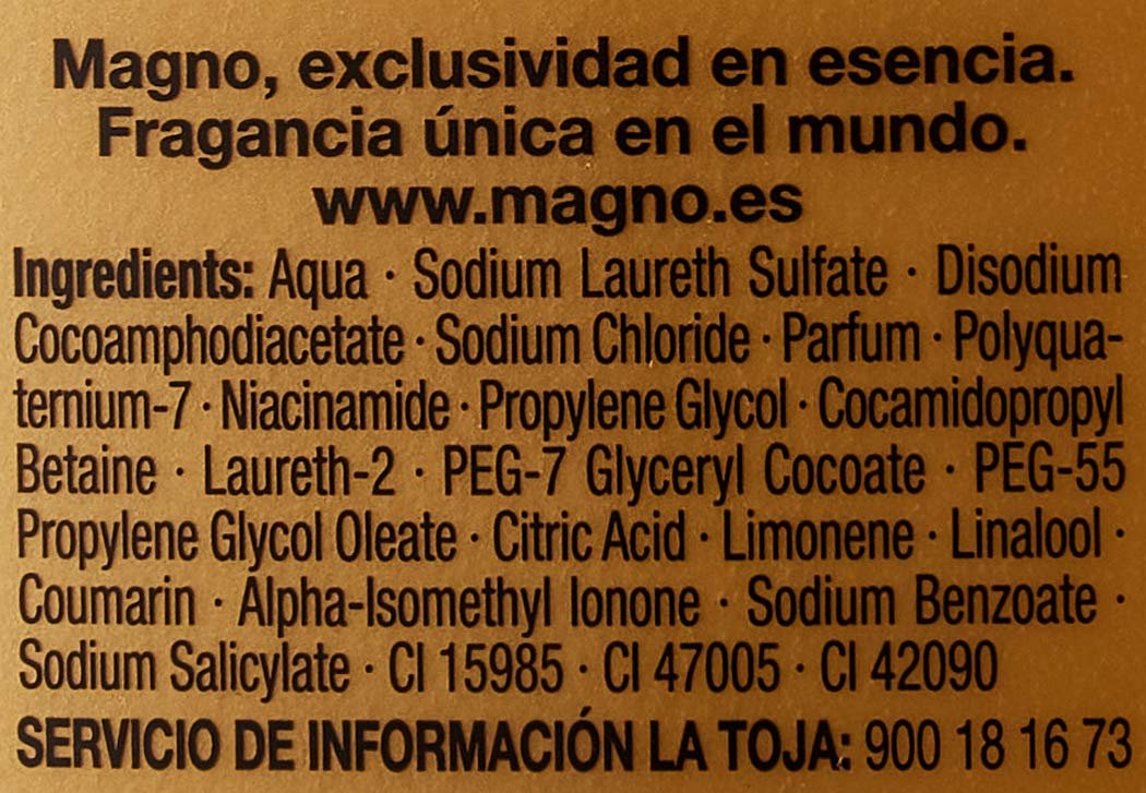 Гель для душа Magno Gold 550 мл, фото №3