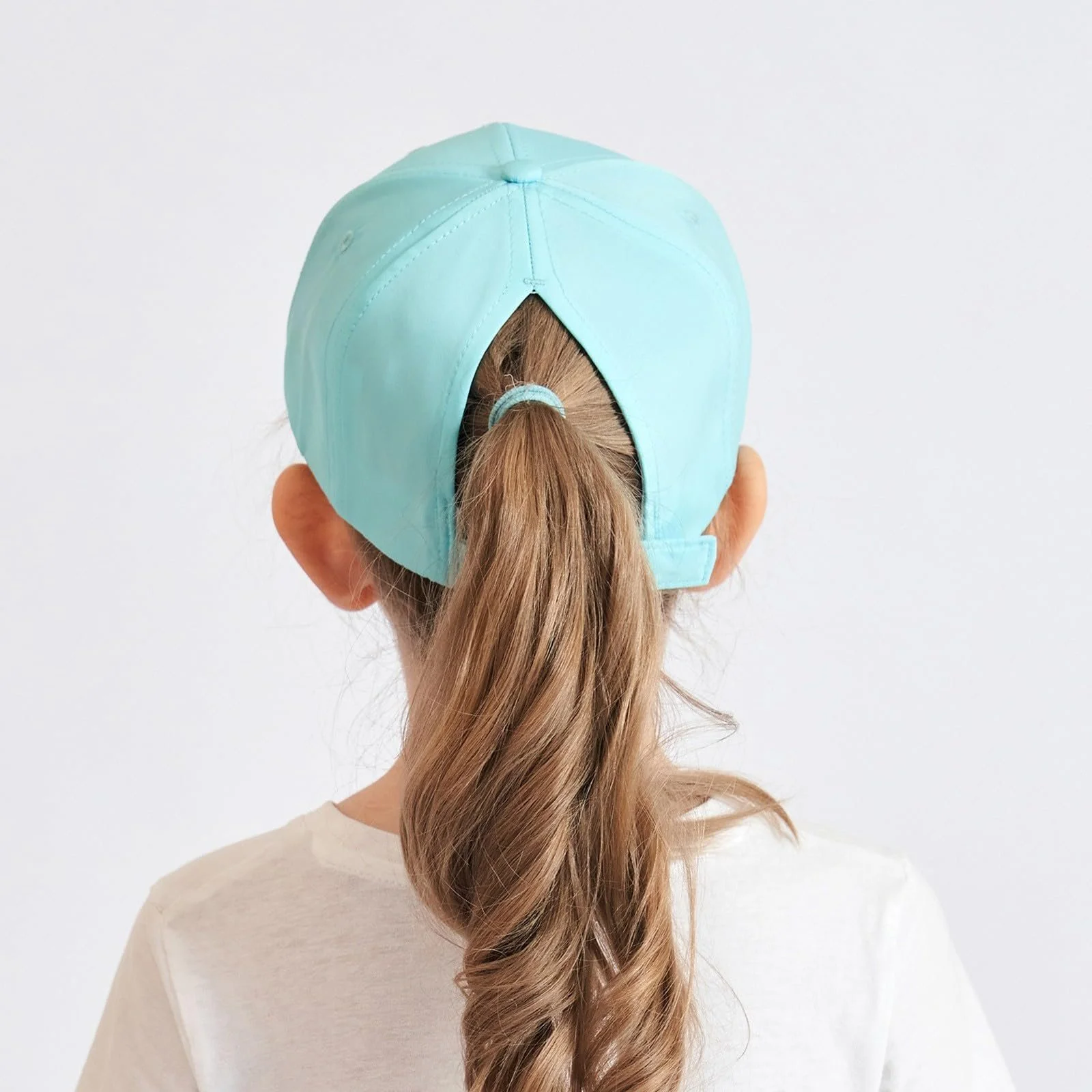 Бейсболка LCpddajlspig детская для девочек с отверстием для хвоста регулируемая, фото №4