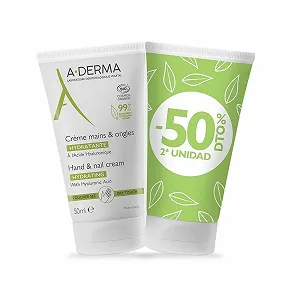 Крем для рук и ногтей A-Derma Pack 2 x 50 мл - Фото 1