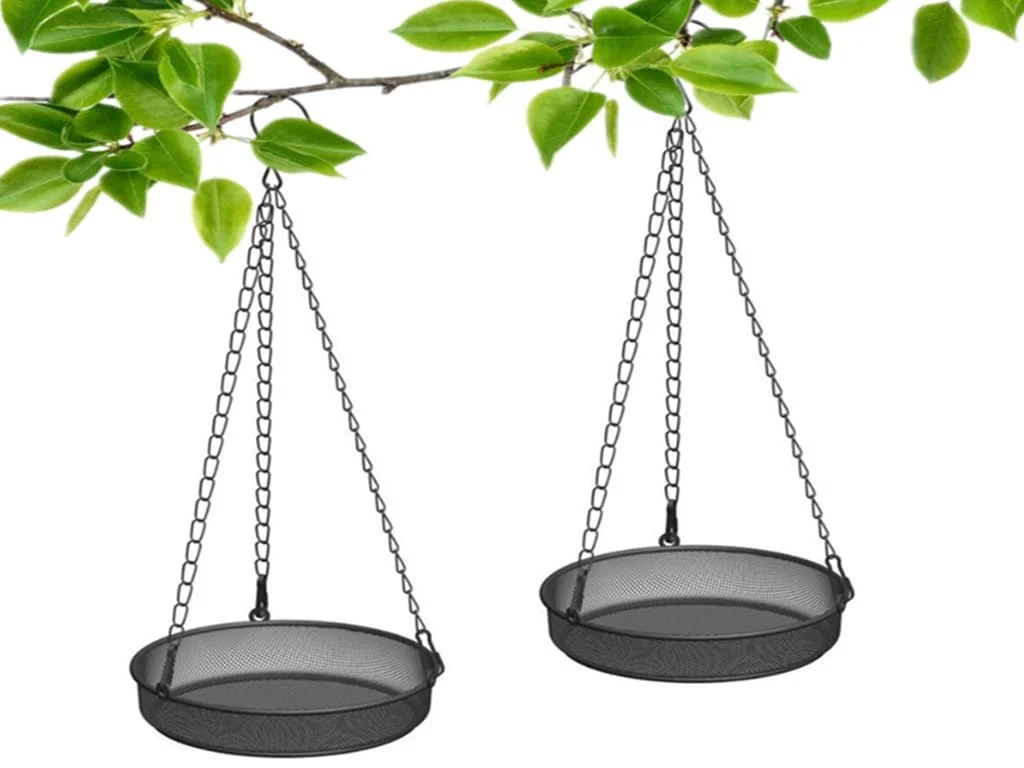 Цепи для подвесных корзин 500 см металлические с крючками, клипсами и саморезами Черный, фото №7