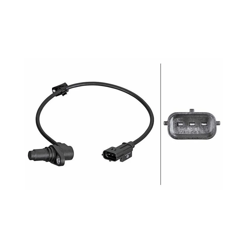 Датчик импульсов коленвала HELLA 6PU 358 381-521 для HYUNDAI KIA, фото №1