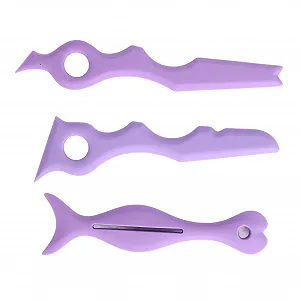 Трафарети для підводки очей Силіконові 3 шт Інструмент для початківців synthetic.ua - Фото 1