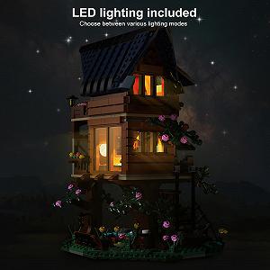 Игрушечный набор VATOS Tree House с LED светом 4 Времена года STEM для детей 1155 деталей synthetic.ua - Фото 1