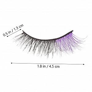 Штучні вії Angoily 25 Пурпурові synthetic.ua - Фото 1