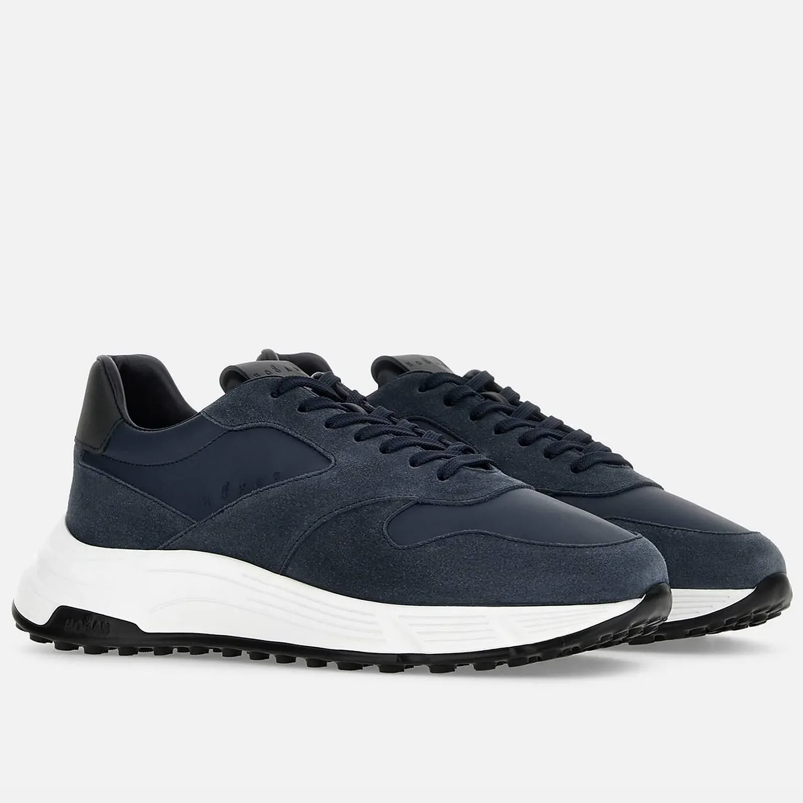 Кросівки Hogan Hyperlight Чоловічі Сині Замшеві та Шкіряні - HXM5630FK61 U50548J, фото №3