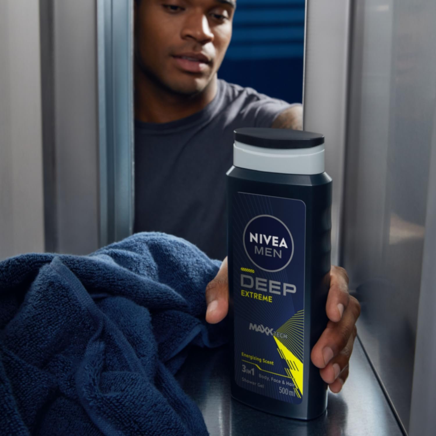 Гель для душу NIVEA MEN Deep Sport 500 мл (упаковка з 5 шт.), фото №4