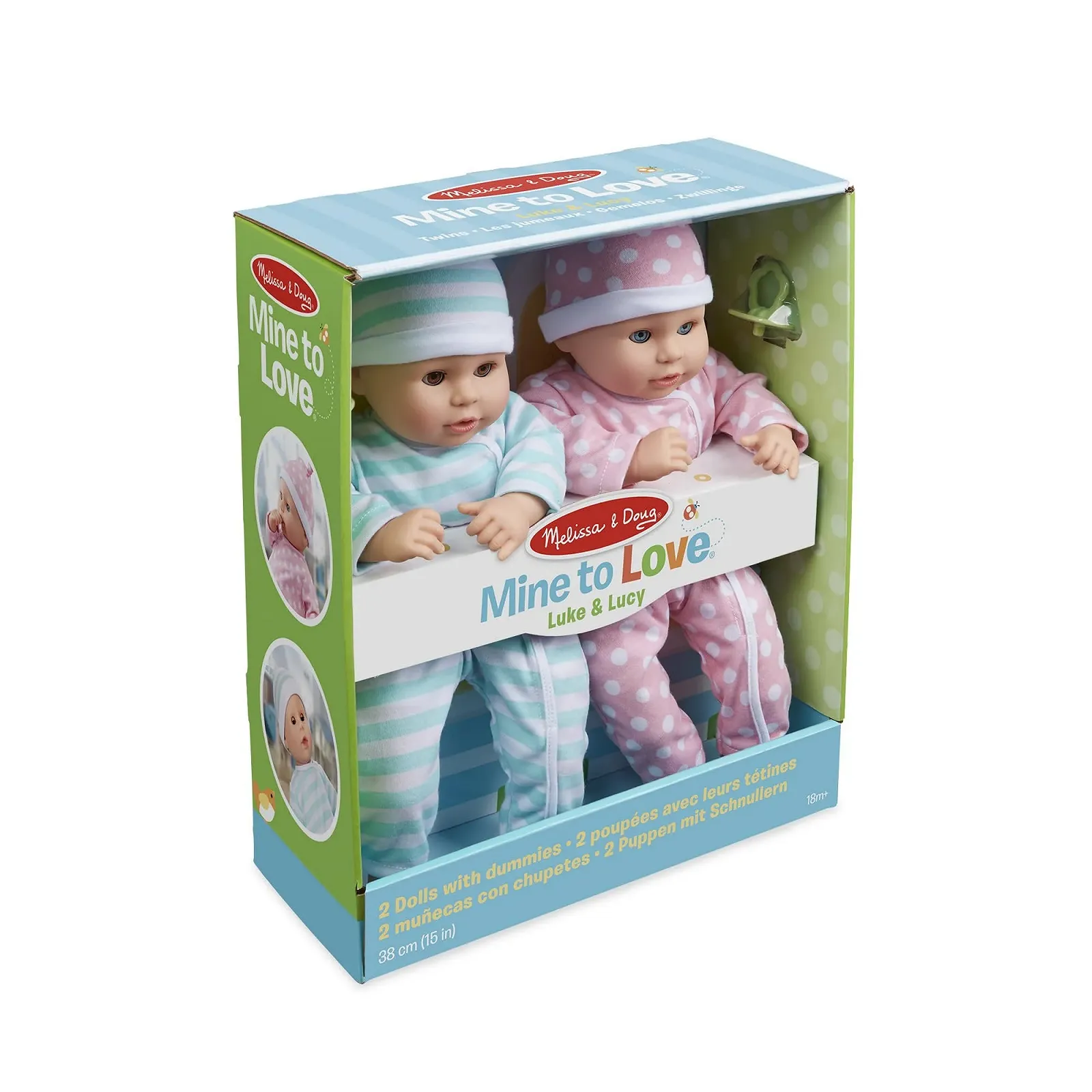 Куклы-близнецы Melissa & Doug Luke & Lucy, фото №3 Куклы-близнецы Melissa & Doug Luke & Lucy, фото №3