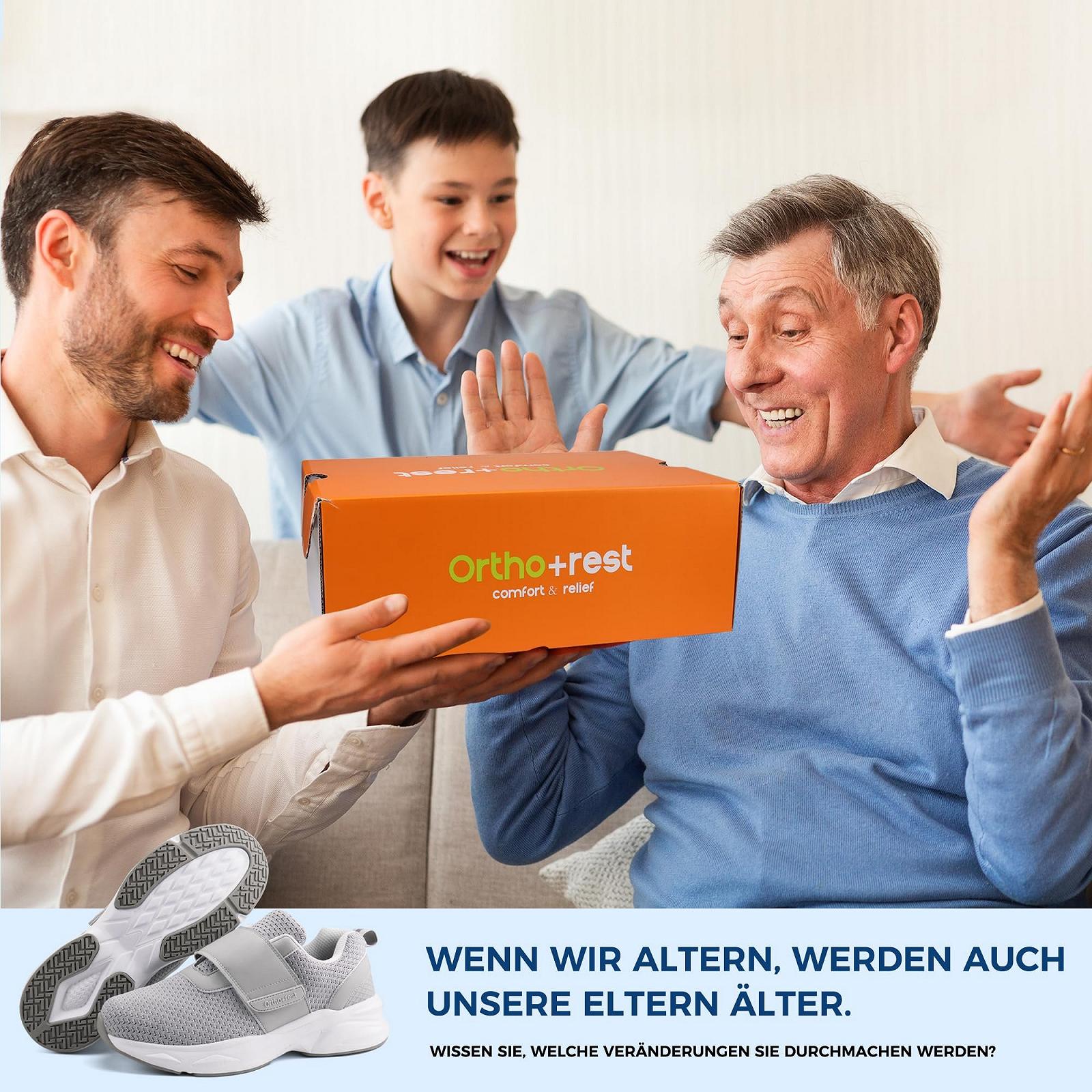 Мужские кроссовки Ortho+rest для диабетиков, отечные ноги, поддержка свода стопы, ортопедические, фото №7