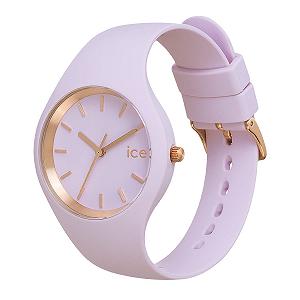 Годинник Ice-Watch ICE glam brushed lavender фіолетовий жіночий з силіконовим ремінцем synthetic.ua - Фото 1
