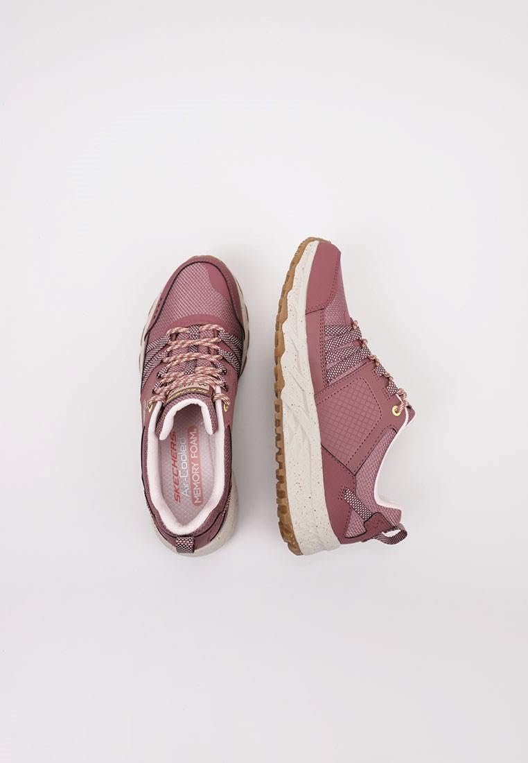 Кроссовки женские Skechers Eden LX-Beaming Glory 185016-BKRG, Черный кожзам/Отделка розовым золотом, фото №7