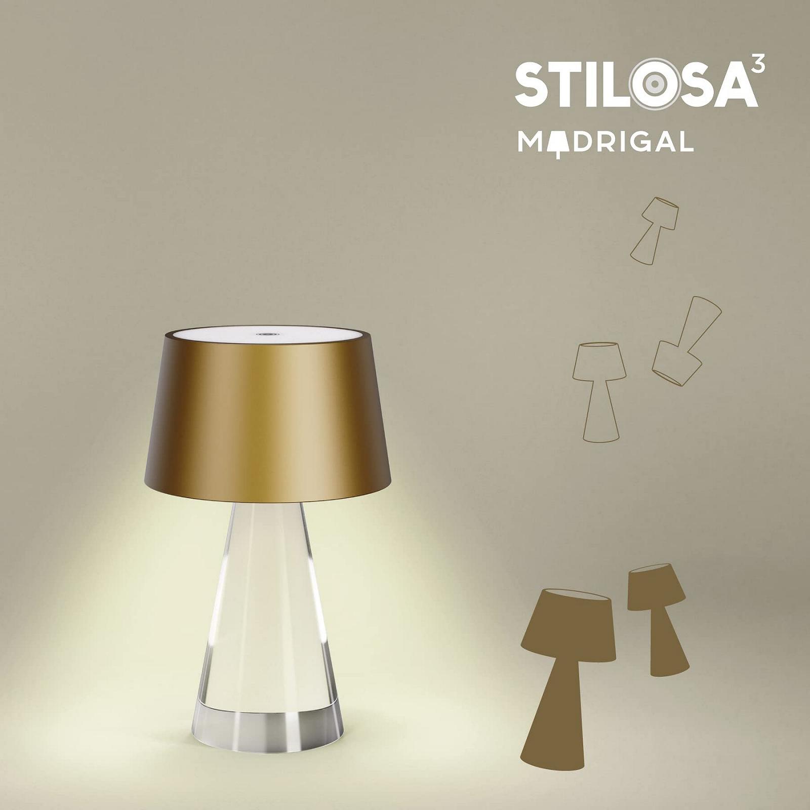 Настільна лампа Stilosa 3 Mood акумуляторна бездротова LED з сенсорним димером USB C IP54 Прозорий, фото №5