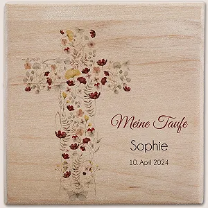 Скарбничка Дерев'яна My Christening Хрещення Натуральне дерево - Фото 1