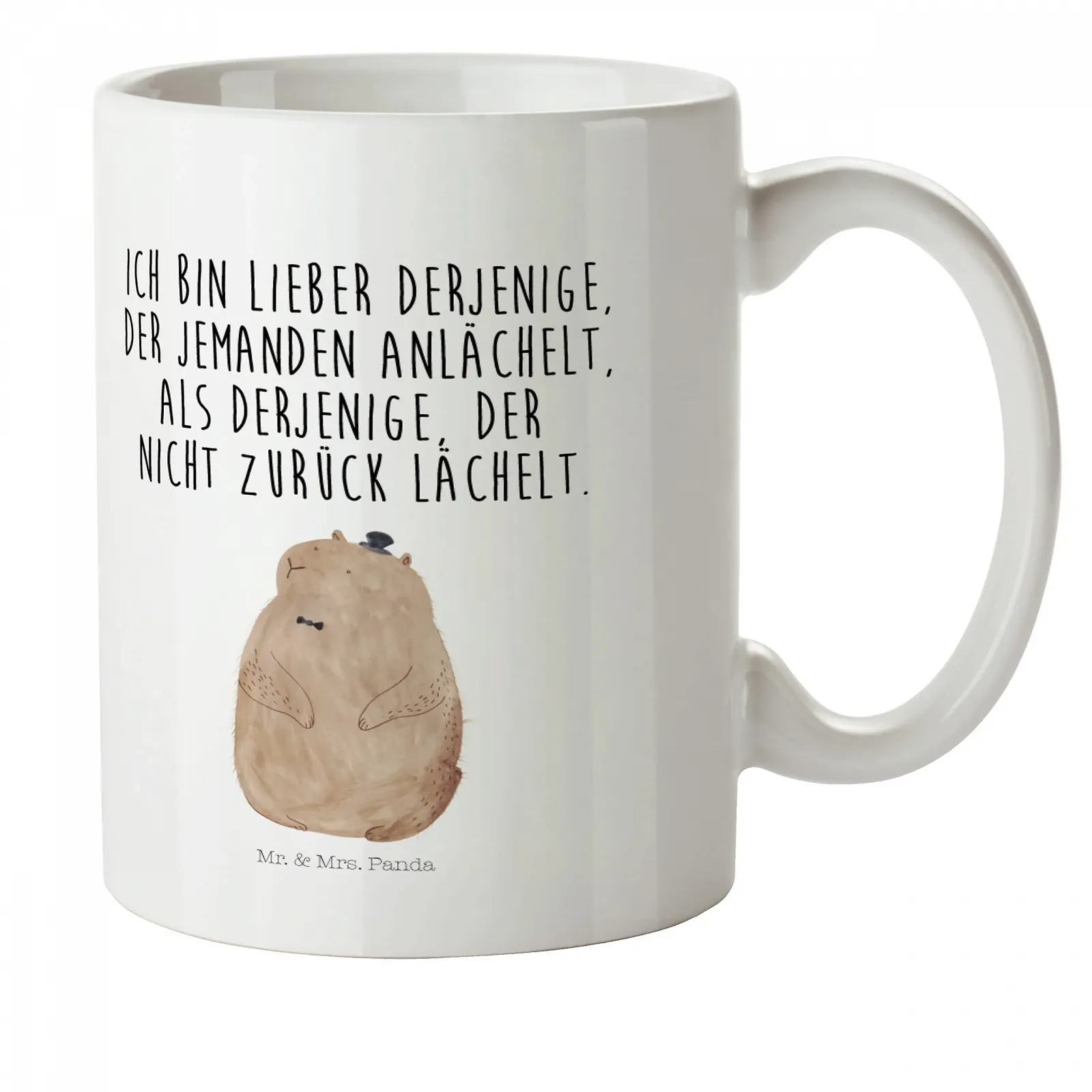 Дитяча Кружка Mr. & Mrs. Panda Бабак Пластикова кружка, фото №1