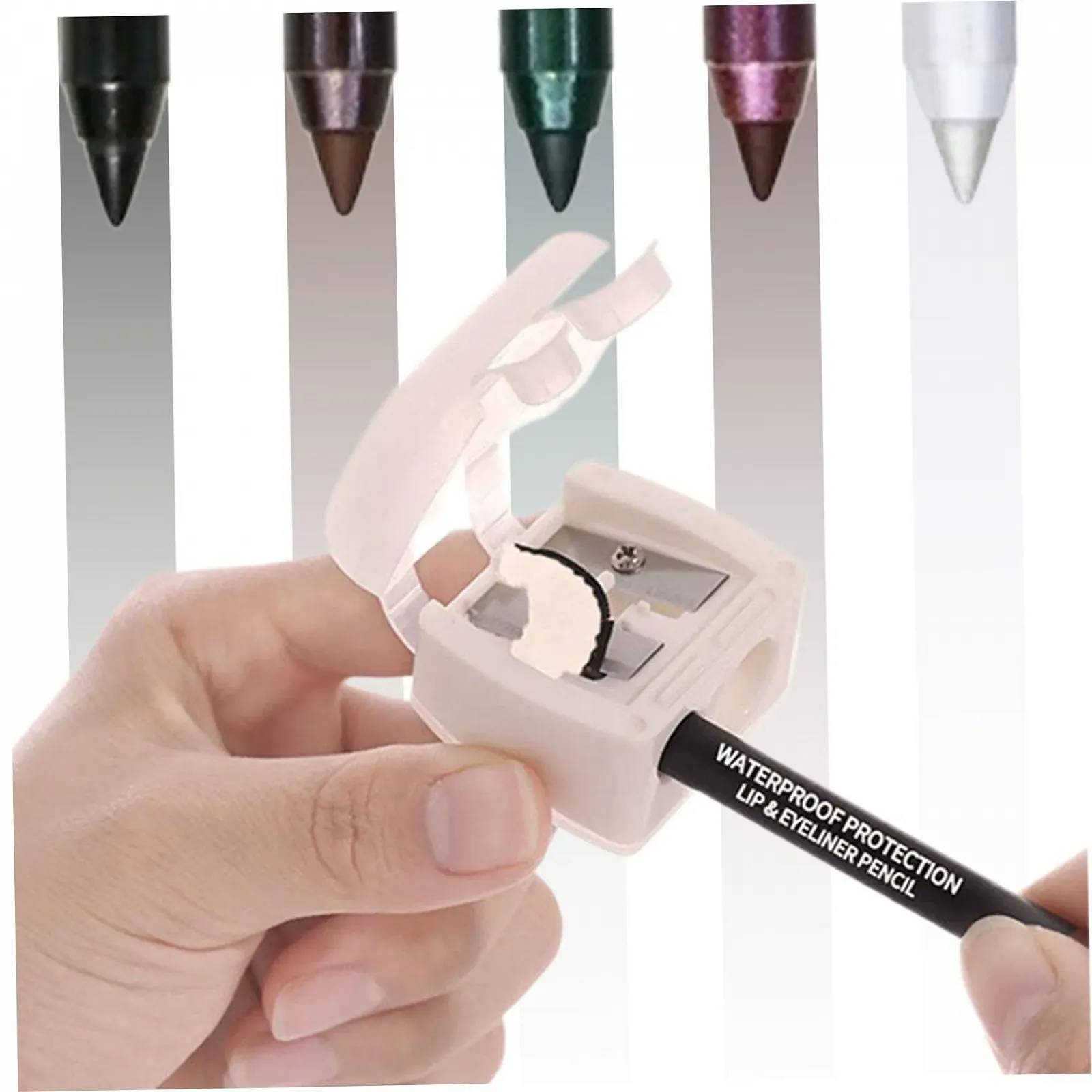 Карандаш для глаз 5 цветов Водонепроницаемый неоновый, фото №6