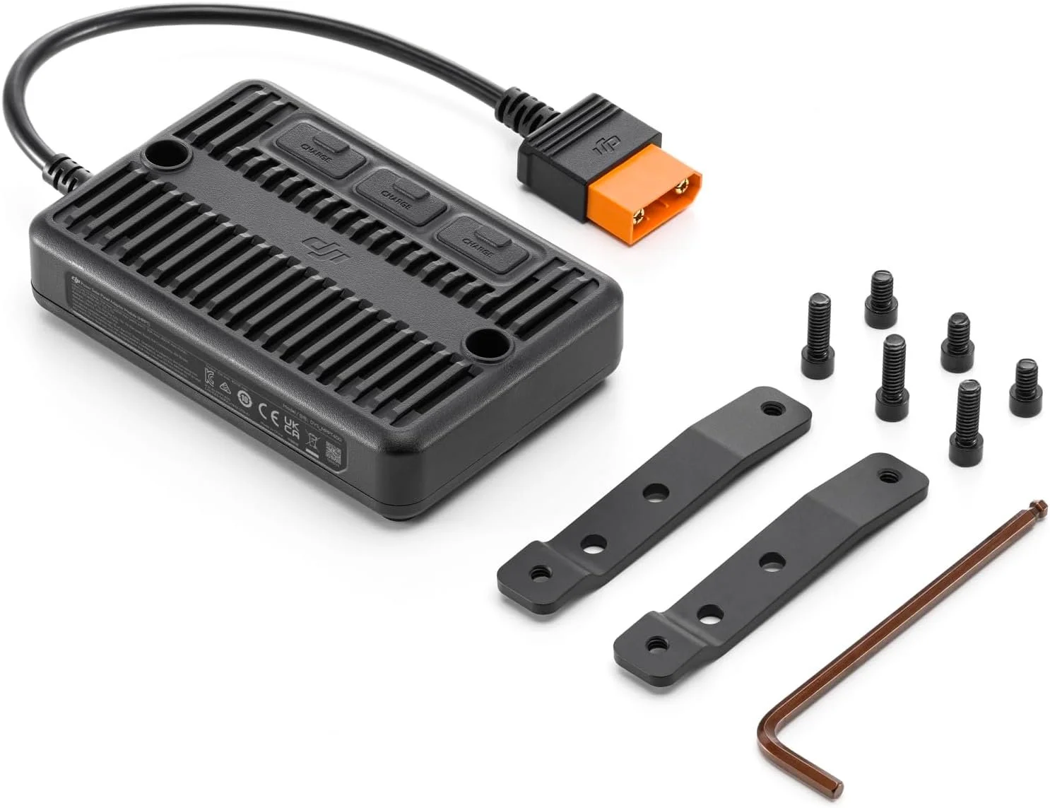 Модуль адаптера сонячної панелі DJI Power Solar Panel Adapter (MPPT) / 400W / 12-30V / XT60 to SDC / для DJI Power 1000 та DJI Power 500 / Чорний (CP.DY.00000041.01), фото №3