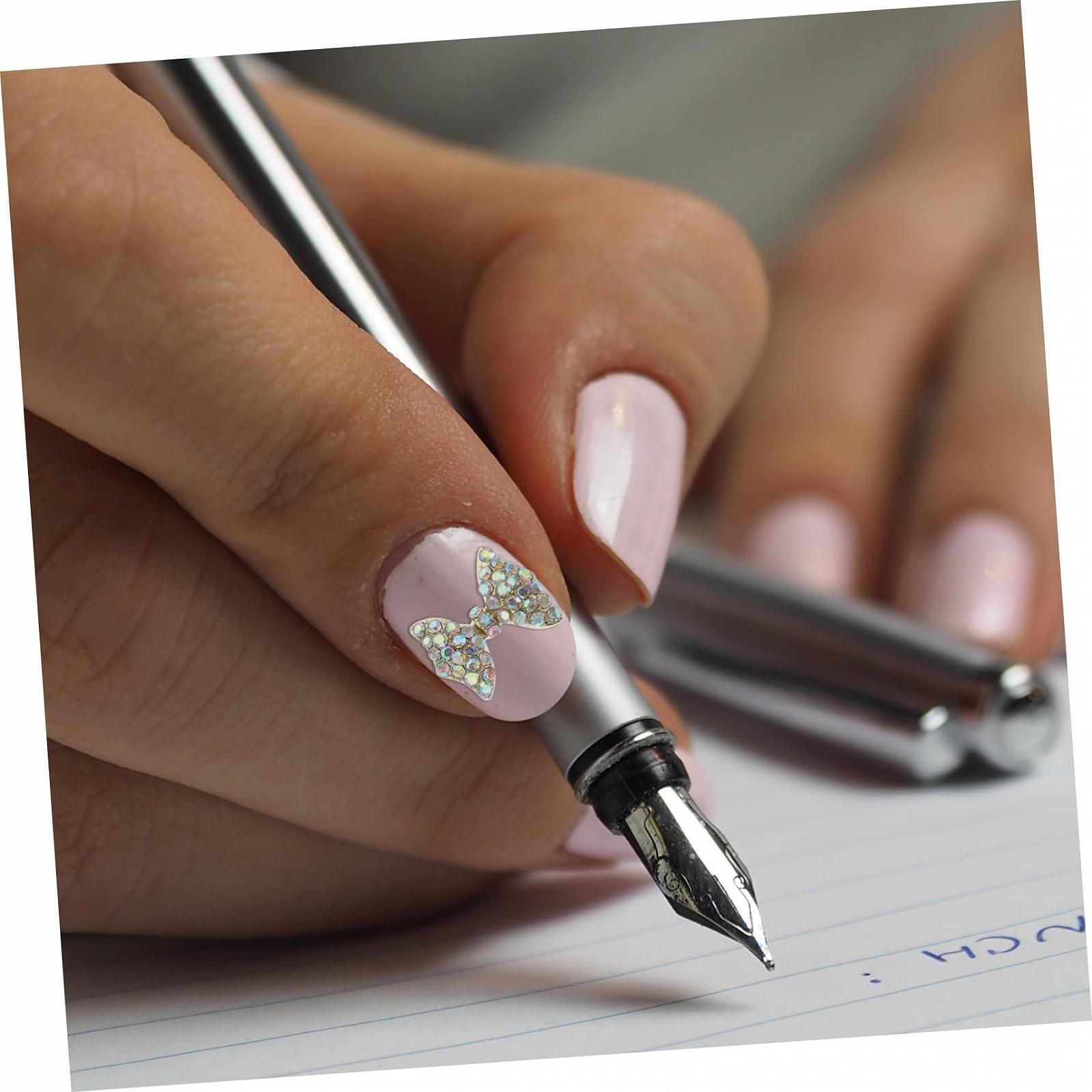 Healeved, 50 шт, банти та стрази для манікюру, фото №5