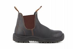 Челси Blundstone 910 Черный Кожа Стальной носок - Фото 1