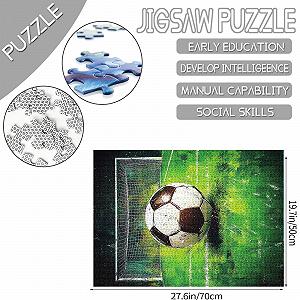 Пазл Tucocoo Football Theme 1000 элементов 70 x 50 см DIY Валл-декор synthetic.ua - Фото 1