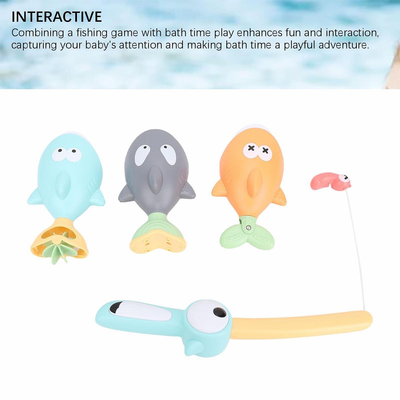 Набір іграшок для ванни Fdit для риболовлі, інтерактивна, фото №3
