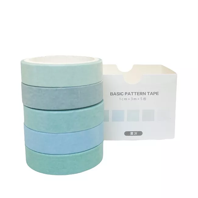 Скотч декоративный цветной Морской Бриз Santtiwodo набор 5 шт, фото №1 Скотч декоративный цветной Морской Бриз Santtiwodo набор 5 шт, фото №1