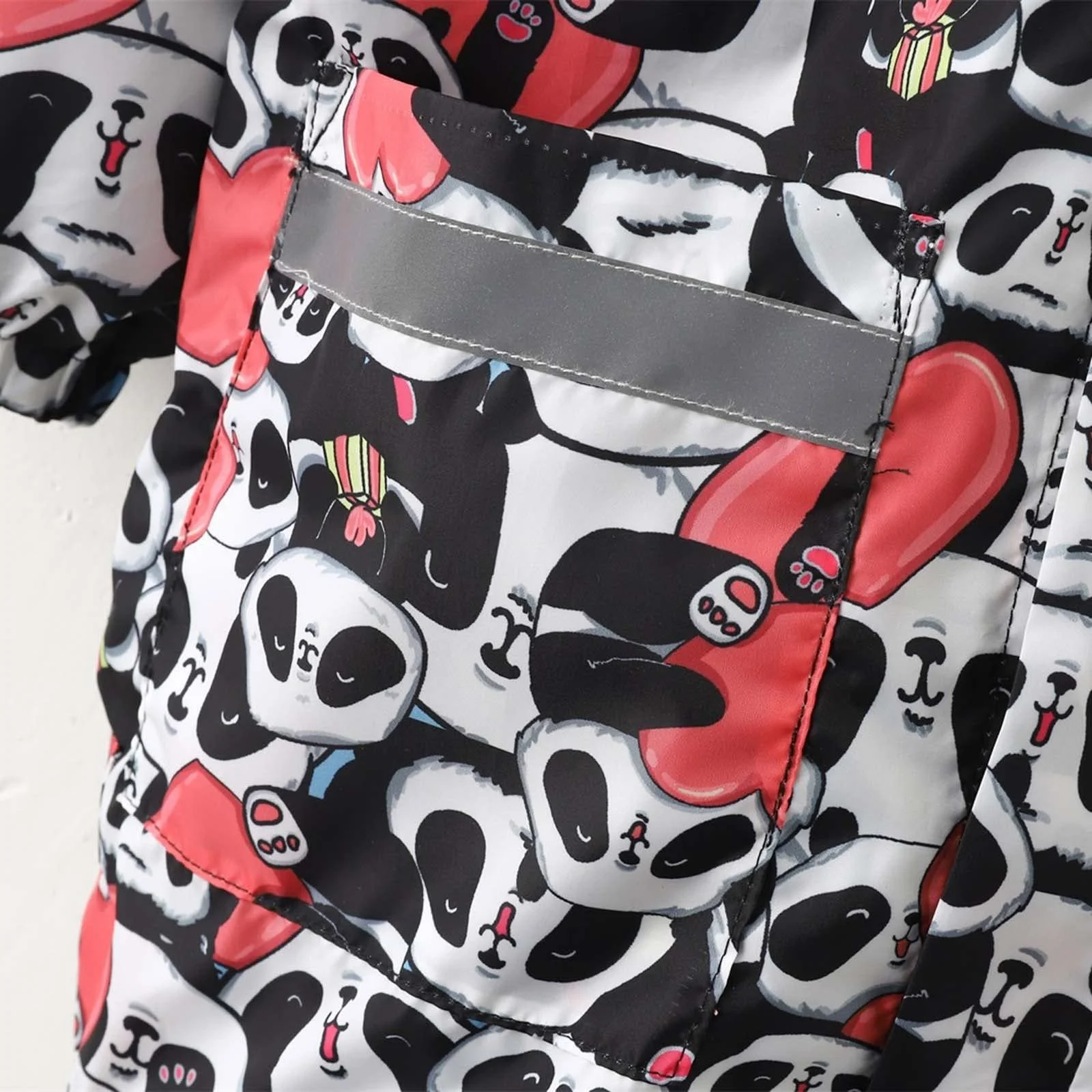 Дощовик XINYUNZU для хлопчиків, довгий плащ-пончо з кишенями, фото №4