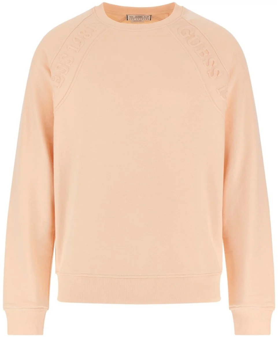 Жіночий світшот GUESS JEANS / Персиковий / Розмір L, фото №1