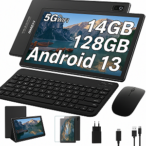 Планшет 10.1" AOCWEI X900 6+8/128Gb 8 ядер Android 13 8000 mAh Чорний - Фото 1