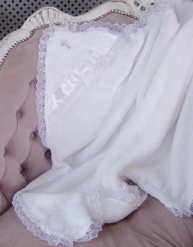 Шикарная крыжма для крещения Бантик, фото №3