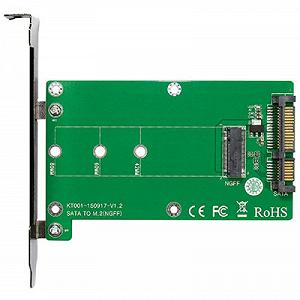 Купити Контроллер SATA to M.2 NGFF B-key SSD 22*42, 22*60, 22*80 mm Maiwo (45776/KT001A) - Фото 1 Контроллер SATA to M.2 NGFF B-key SSD 22*42, 22*60, 22*80 mm Maiwo (45776/KT001A) - Фото 1