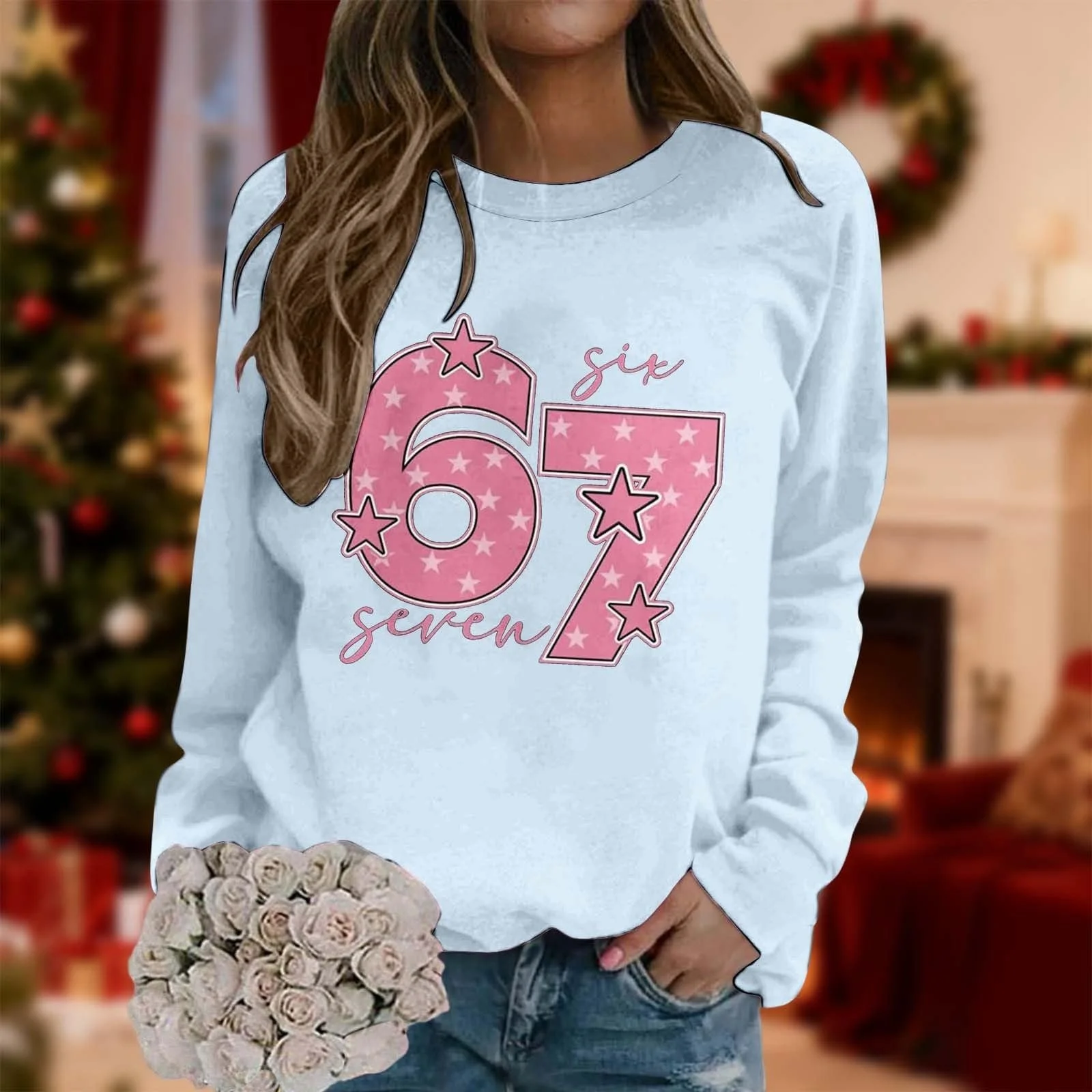 Толстовка для мальчиков и девочек с длинными рукавами, свитшот, худи, удобный принт 67, мягкая спортивная одежда, худи, фото №2