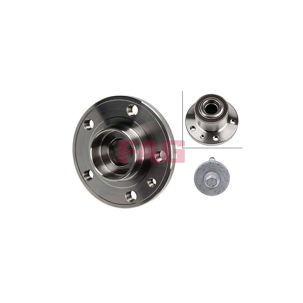 Комплект підшипника ступиці Schaeffler FAG 713 6604 60 для VOLVO, передній міст, фото №1