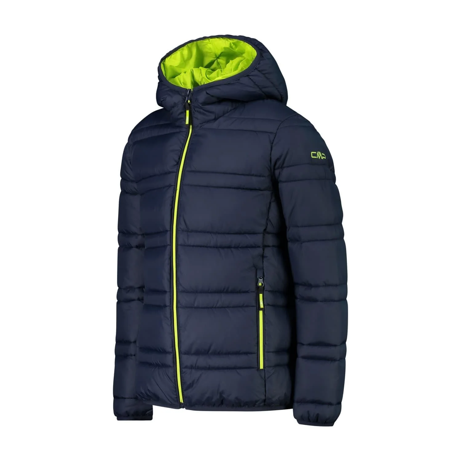 Куртка CMP Детская с фиксированным капюшоном Черный Синий, 164, фото №3 Куртка CMP Детская с фиксированным капюшоном Черный Синий, 164, фото №3