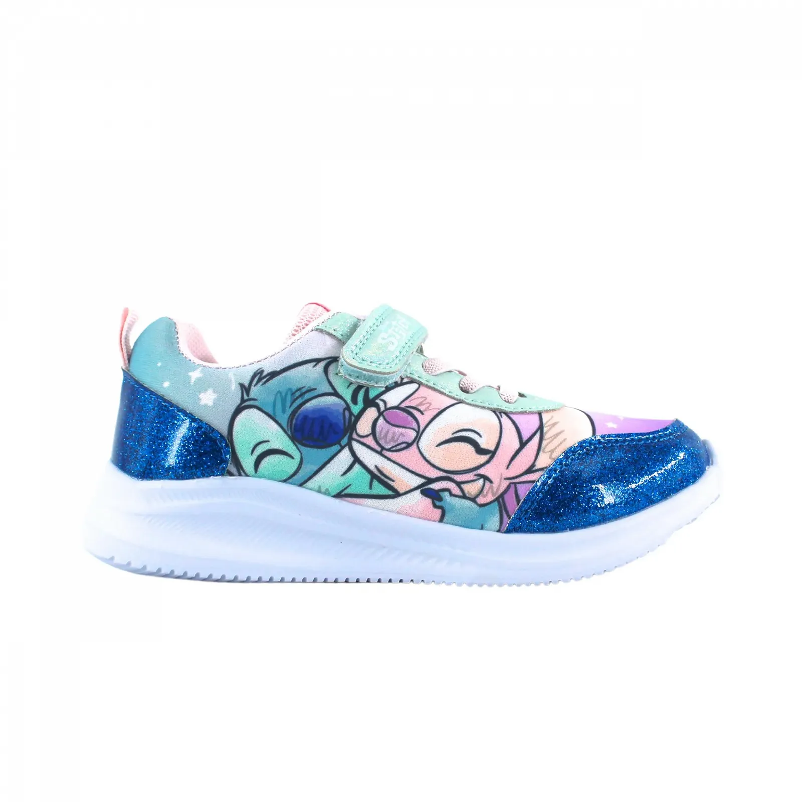 Кроссовки Disney Stitch для девочек Stitch и Angel Низкие Размеры UK 9 - 1, фото №1