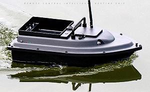 Кораблик на радиоуправлении для завоза прикормки и снастей Boer R3 сумка переноски Черный synthetic.ua - Фото 1