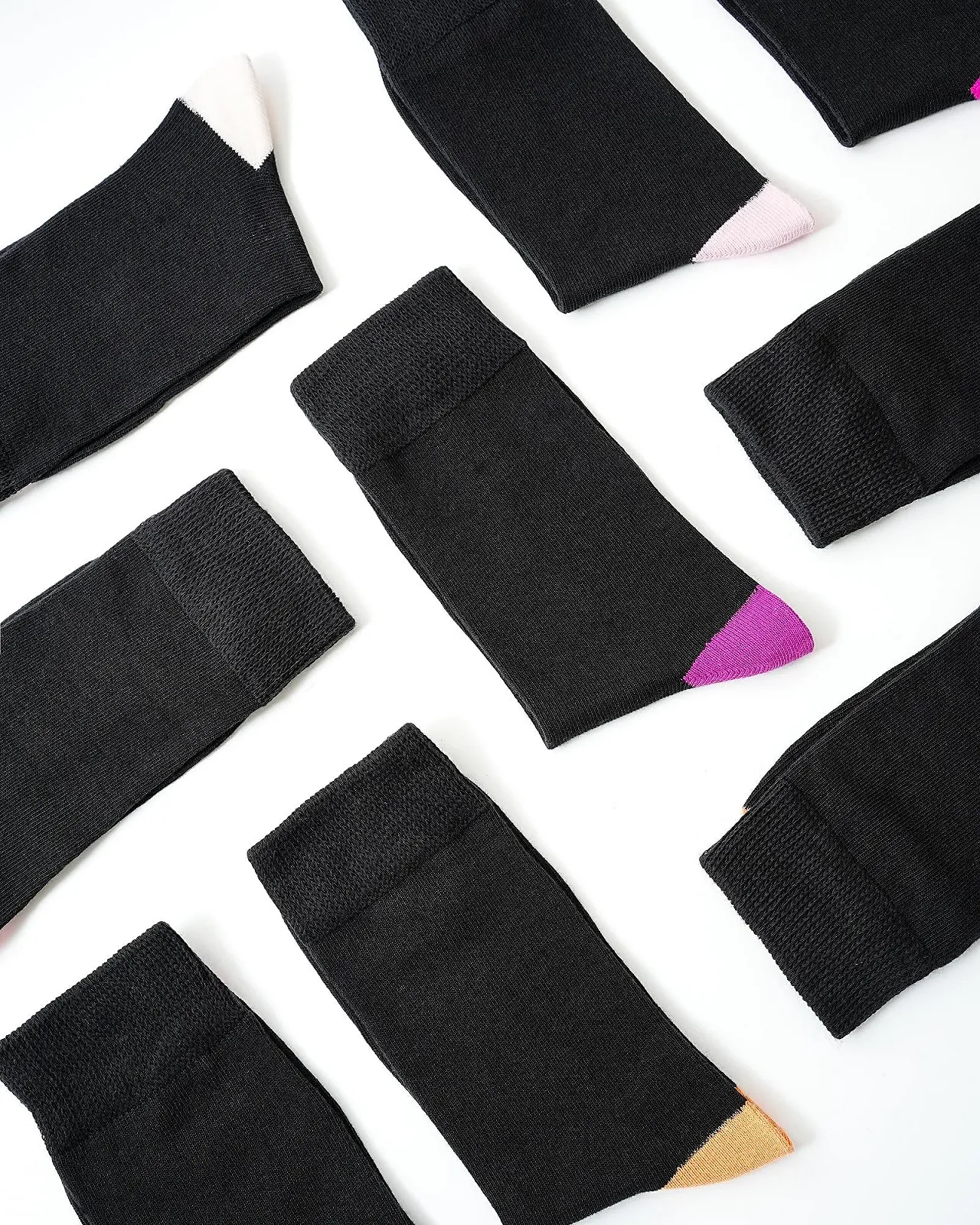 носки Jeasona Диабетические 39-46 без эластичной талии, без швов, хлопок, 10 пар, фото №5