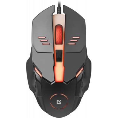 Мышка Defender Ultra Gloss MB-490 Black 52490, фото №3