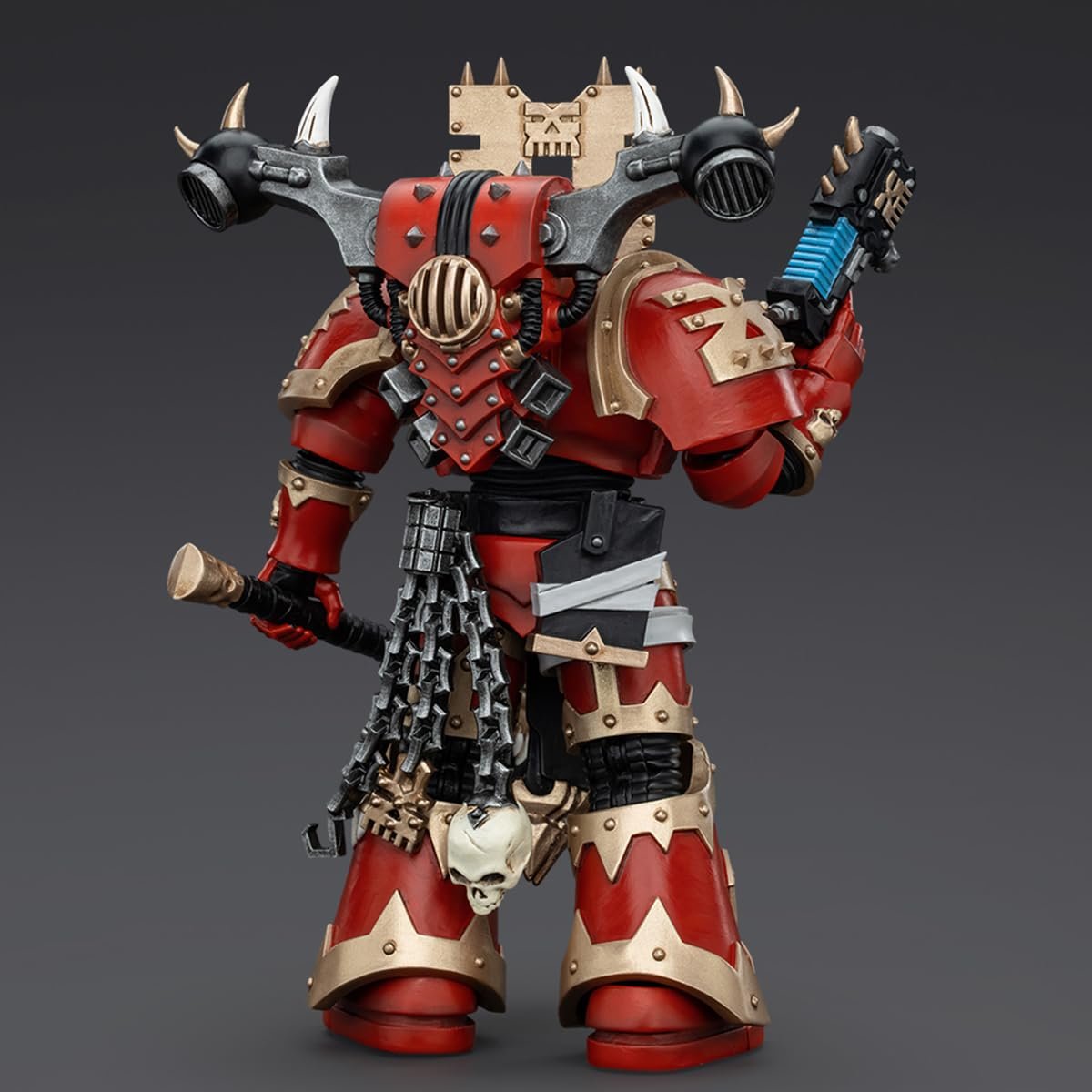Фигурка JOYTOY Warhammer 40K World Eaters Khorne Berzerker 4 1/18, фото №4