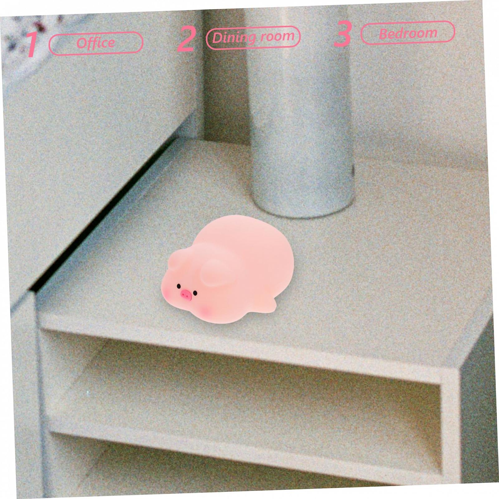 Нічник COOLHIYA Piggy Pats силіконовий, фото №7 Нічник COOLHIYA Piggy Pats силіконовий, фото №7