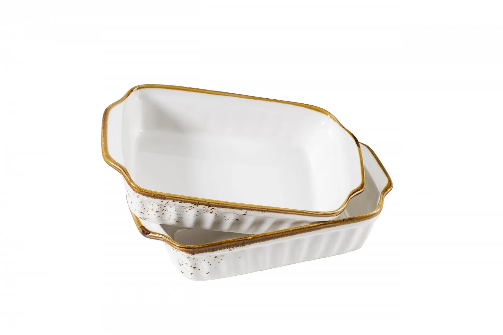 Набор форм для запекания MÄSER Pintar 2 предмета 23 x 14.5 см фарфор винтажный вид, фото №1