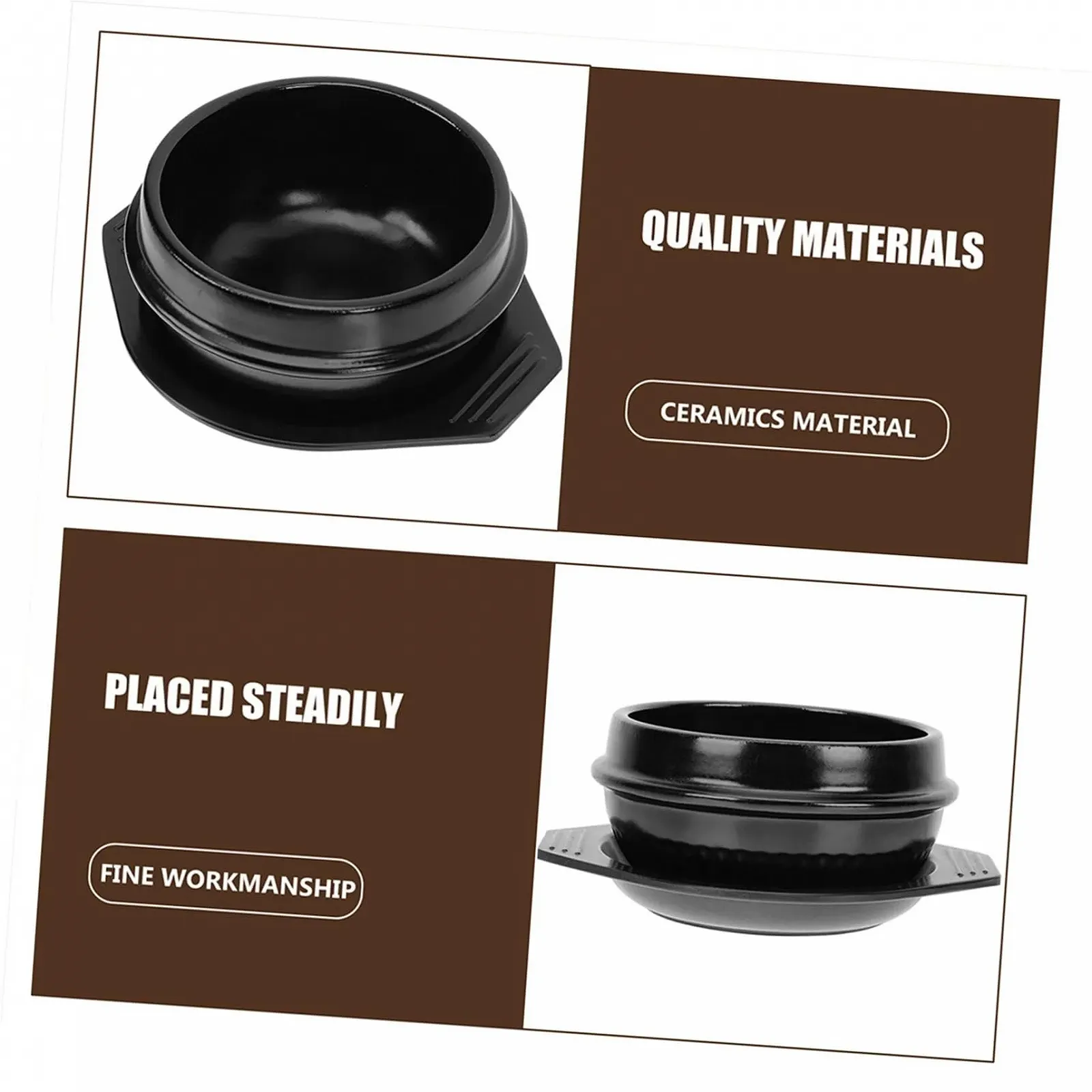 Горщик Veemoon керамічний жаростійкий з підставкою, фото №2 Горщик Veemoon керамічний жаростійкий з підставкою, фото №2